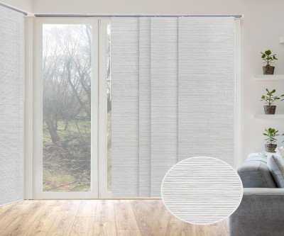 Marble Panel Track Blinds - Versatile & Adjustable