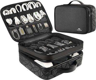 Organize Your Tech Essentials with MATEIN's Waterproof Cable Organizer