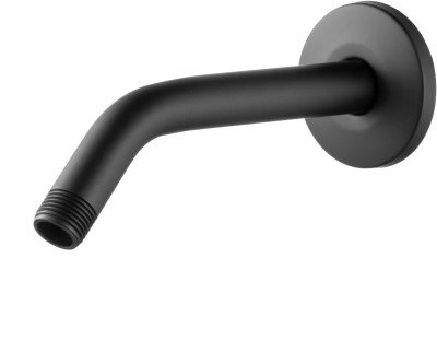 Matte Black Wall-Mounted Shower Arm