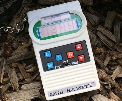 Mattel Classic Football Keychain