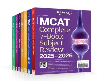 MCAT Complete Review 2025-2026: 7-Book Set with Practice Tests