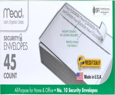Secure Your Privacy with Mead #10 Envelopes