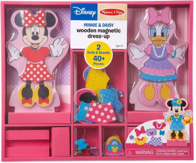Create Magical Disney Outfits with Minnie & Daisy Dress-Up Dolls