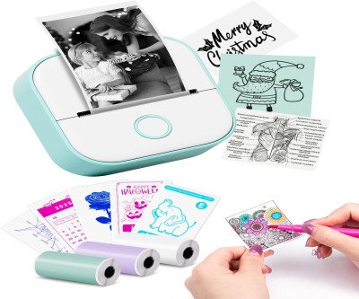 Pocket-Sized Sticker Printer: Instant Bluetooth Label Maker