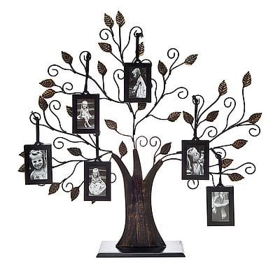 Metal Family Tree Picture Frame