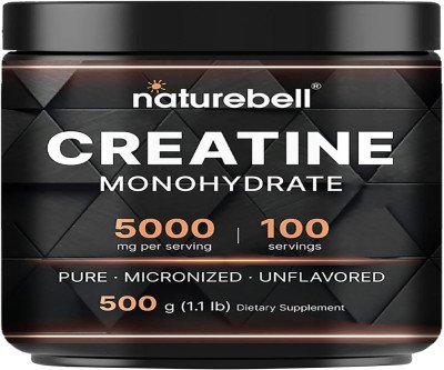 Pure Micronized Creatine: 5000mg Workout Boost