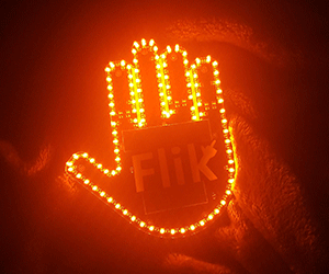 Middle Finger & Hand Wave Car Signal