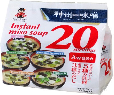 Authentic Miko Miso Soup 20-Piece Pack