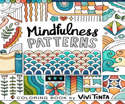 Mindfulness Patterns Coloring Book for Relaxation
