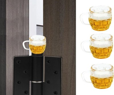 Add Whimsy with Cute Mini Beer Door Hinge Toppers