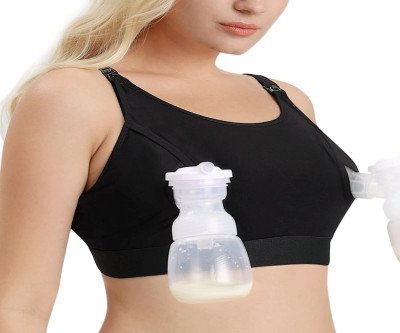 Effortless Hands-Free Breast Pumping Bra
