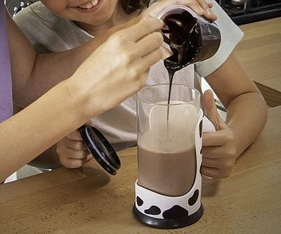 Moo Mixer Supreme Chocolate Milk Mixing Cup