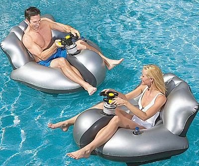 Motorized Floating Bumper Cars