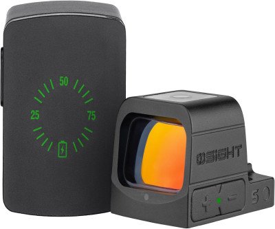 Multi-Reticle Reflex Sight: Precision Aim with Magnetic Charging