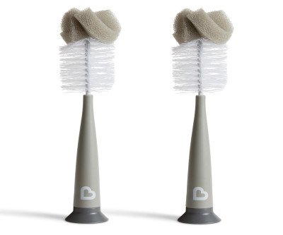 Effortless Bottle Cleaning with Munchkin Sponge Brush