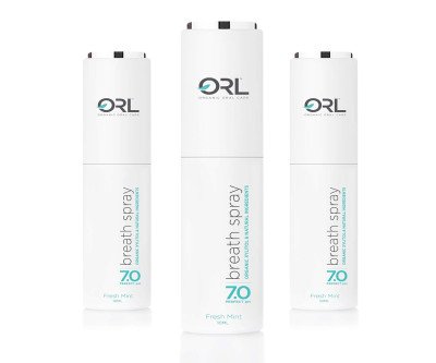 Natural Fresh Breath Spray - 3 Pack Mint