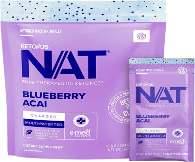 Natural Energy Boost: Blueberry Acai Supplements - 20 Pack