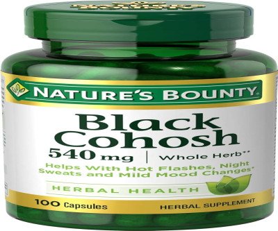 Natural Menopausal Support with Black Cohosh