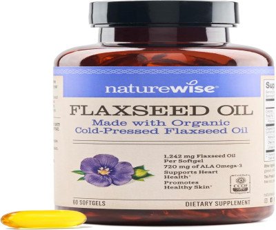 NatureWise Flaxseed Oil - A Plant-Based Omega Solution