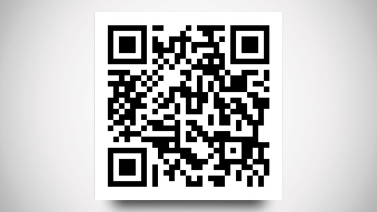 Never Gonna Give You Up Rick Roll QR Code Sticker