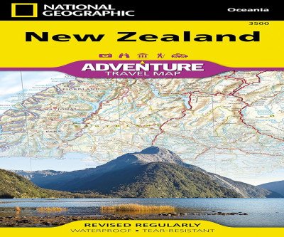 Explore New Zealand with This Durable Adventure Map