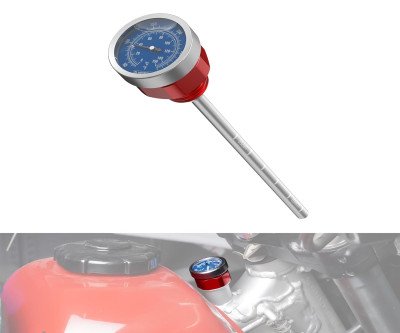 Monitor Engine Oil Temperature Instantly with Red Dipstick