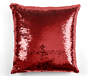 Nicolas Cage Sequin Pillow