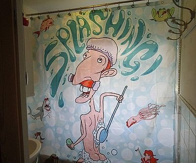 Nigel Thornberry Shower Curtain