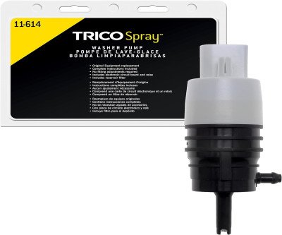 No-Drill Windshield Washer Pump Fits BMW, Chevy & More