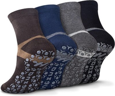 No-Slip Grip Socks for Men's Yoga & Pilates