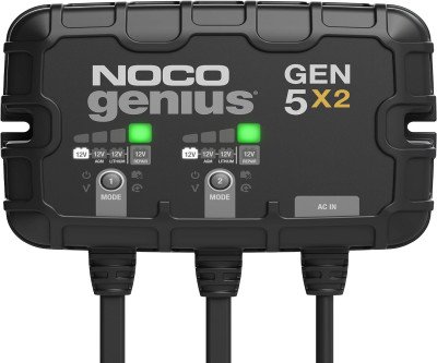 NOCO GEN5X2: Dual-Bank Marine Battery Charger