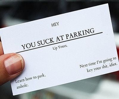 Offensive Business Cards