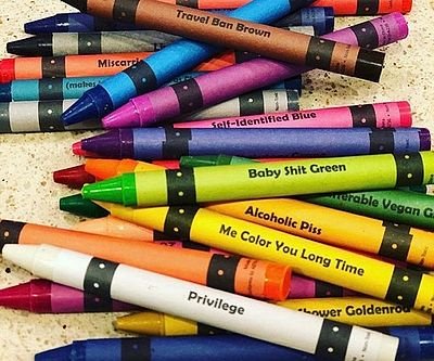 Offensive Crayons