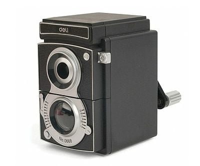 Old Fashioned Camera Pencil Sharpener