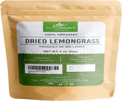 Organic Lemongrass Cut - Premium Grade Herb