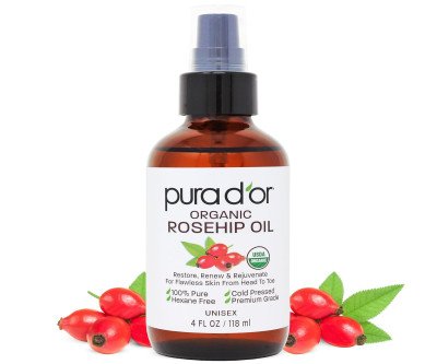 Organic Rosehip Oil Fades Scars & Aging Signs