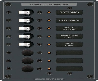Organize Your Boat or RV Power with 8-Position DC Panel