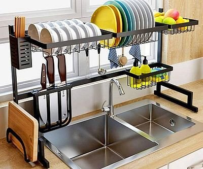 Over-The-Sink Dish Drying Rack
