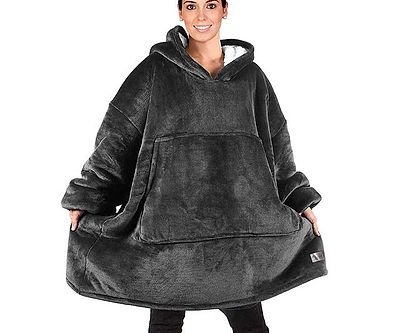 Oversized Hoodie Sweatshirt Blanket