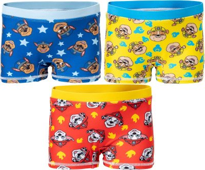 Paw Patrol Chase, Marshall & Rubble Swim Shorts 3-Pack
