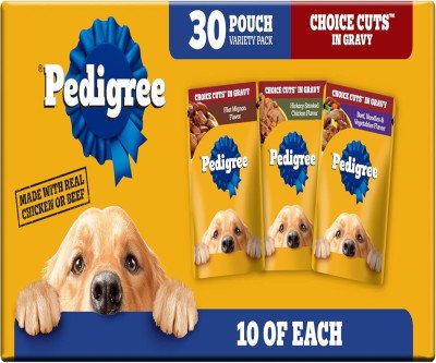 Pedigree Variety Pack: Tasty Wet Dog Food for Happy Meals