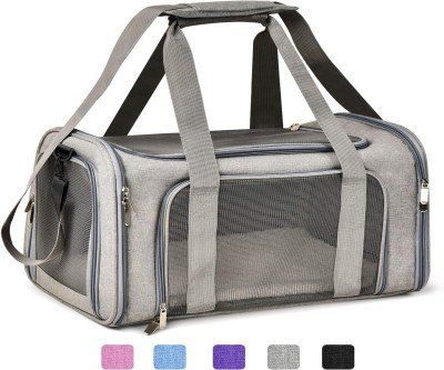 Pet Carrier for Safe Air Travel with Small & Medium Pets