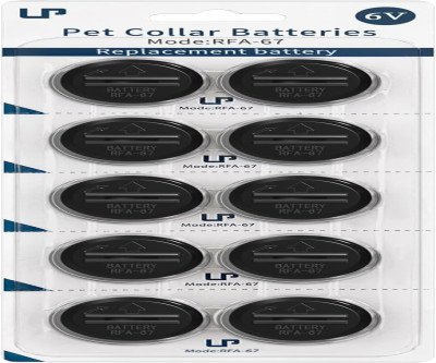 10-Pack PetSafe Collar Batteries: 6V Power for 3 Months