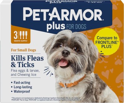Reliable Flea & Tick Protection for Small Dogs - 3 Months of Peace