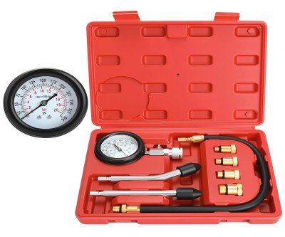 Pinpoint Engine Issues: 8-Pc Compression Tester Kit