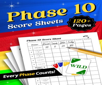 Maximize Your Game Nights with Phase 10 Score Sheets