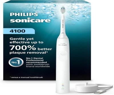 Philips Sonicare 4100: 700% Better Plaque Removal