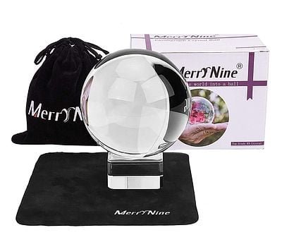 Photograph Crystal Ball with Stand