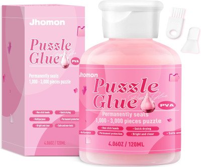 Pink Puzzle Glue - Preserve & Protect Your Masterpieces