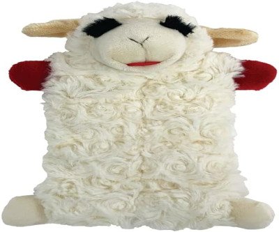 Plush Lamb Chop Toy: Squeaky Fun for Small & Medium Dogs